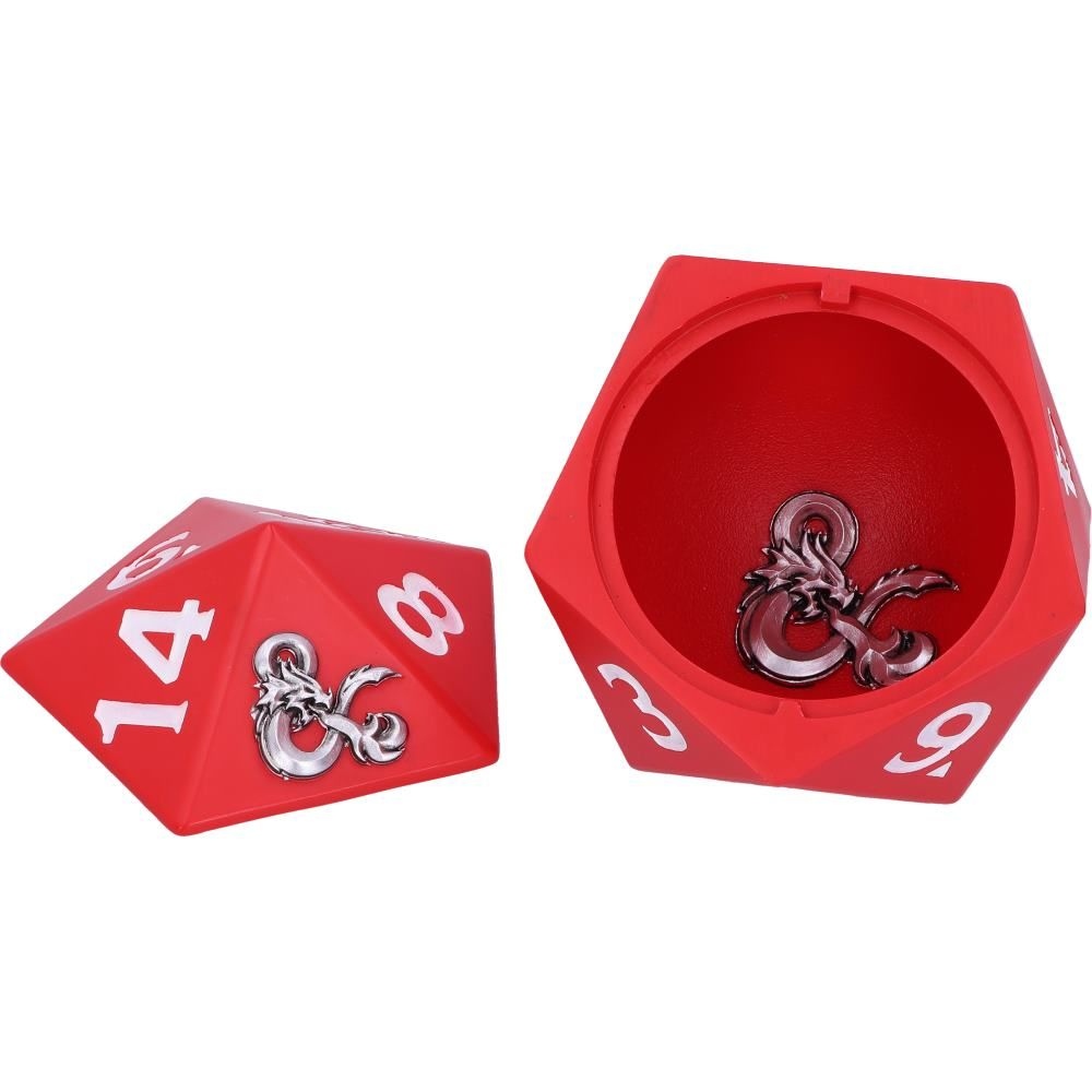 Nemesis Now Dungeons & Dragons - D20 Dice Dekorative Schachtel - Mehrfarben